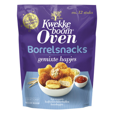 Kwekkeboom Oven borrelsnacks gemixte hapjes