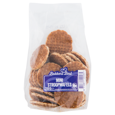 Bakkers Best Mini stroopwafels roomboter