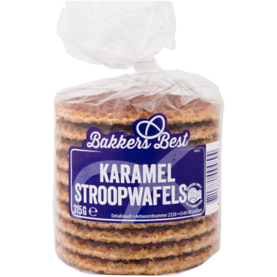 Bakkers Best Stroopwafels karamel