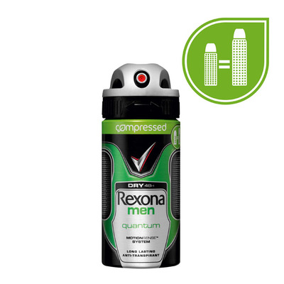 Rexona Deodorant spray men dry quantum