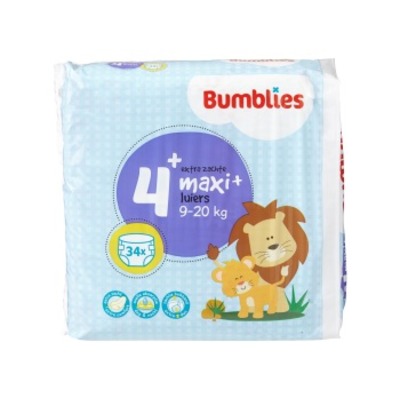 Bumblies Luiers maxi+ 4+