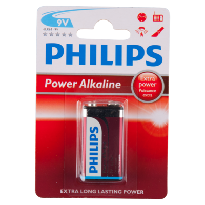Philips Batterij powerlife 9 volt blok