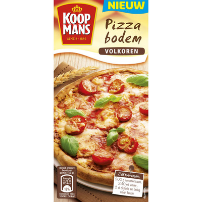 Koopmans Volkoren pizzabodem