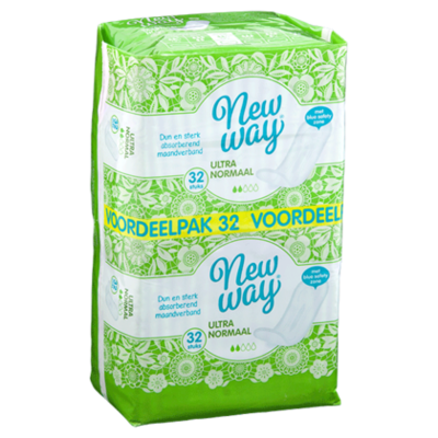 New Way Maandverband ultra normaal duopak