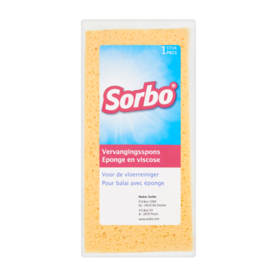Sorbo Vervangingsspons voor de Vloerreiniger