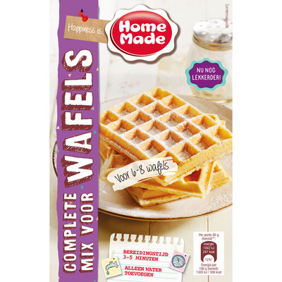 Homemade Complete mix voor wafels
