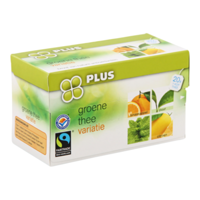 Huismerk Groene Thee Variatie Fairtrade