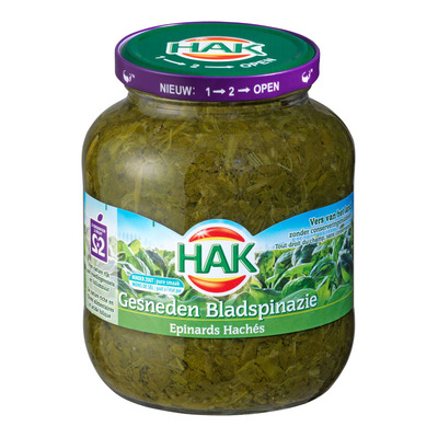 Hak Gesneden bladspinazie