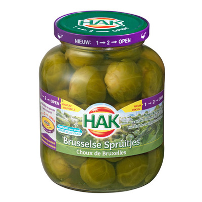 Hak Brusselse spruitjes