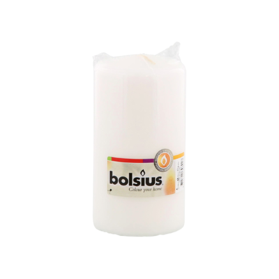 Bolsius Stompkaars 150 x 80 wit