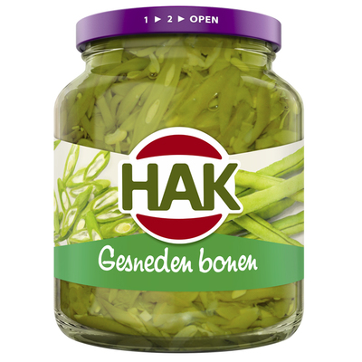Hak Gesneden bonen