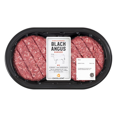 AH Excellent Black Angus burger