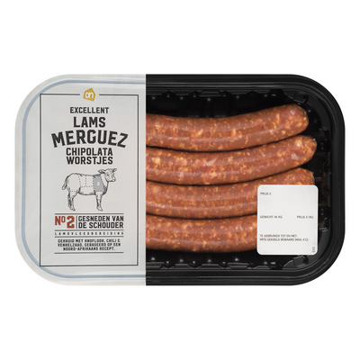 AH Excellent Lams merguez chipolataworstjes