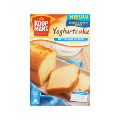 Koopmans Mix voor Yoghurtcake met Vleugje Citroen