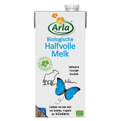 Arla Biologische halfvolle melk, houdbaar