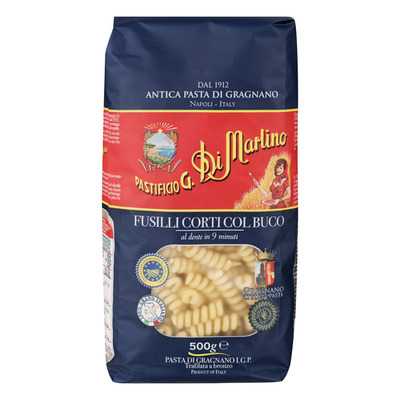 Pastificio di Martino fusilli corti col buco