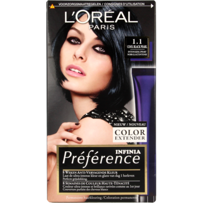 L’Oréal Préférence Infinia 1.1 Cool Black Pearl Intens IJzig