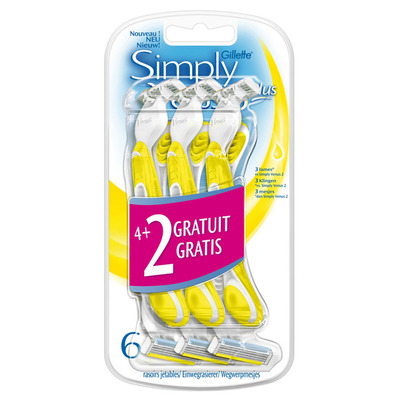 Gillette Venus simply venus 3 plus wegwerpscheer