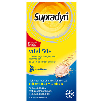 Supradyn Vital 50+ bruistabletten
