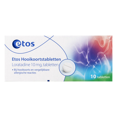 Huismerk Hooikoortstabletten loratadine 10 mg