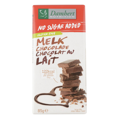 Damhert Melkchocolade tagatose suikerbewust