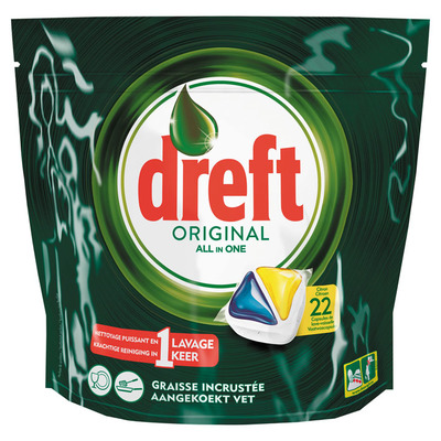 Dreft Original vaatwastabletten citroen