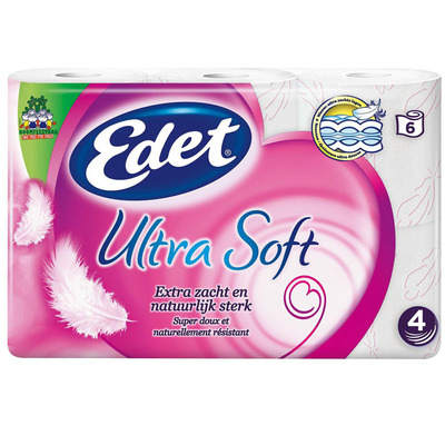 Edet Ultra soft 4-laags toiletpapier