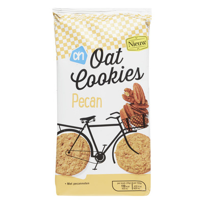 Huismerk Oat cookies pecan