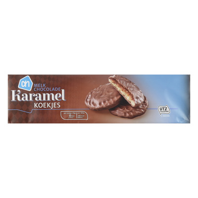 Huismerk Karamelkoekjes melk chocolade