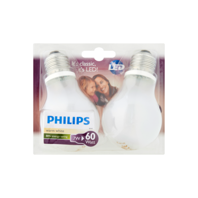 Philips Led Lamp Warm White 7W E