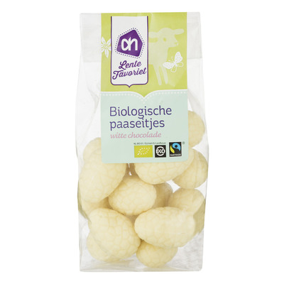 Huismerk Biologisch Paaseitjes wit