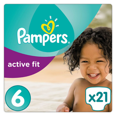 Pampers Active fit luiers maat6 (xl)15+kg