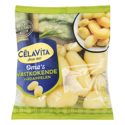 CêlaVíta Oma's vastkokende aardappelen