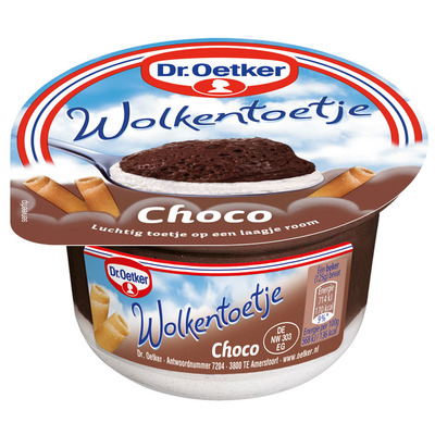 Dr. Oetker Wolkentoetje chocolade