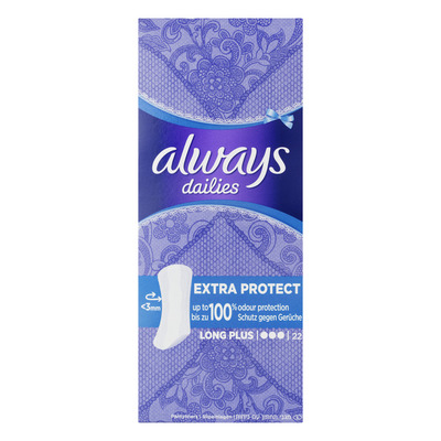 Always Dailies long plus inlegkruisjes