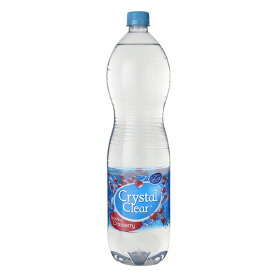 Crystal Clear Sparkling cranberry