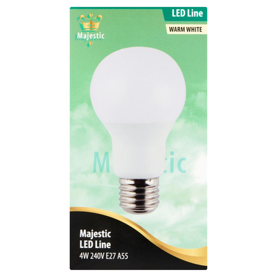 Majestic LED Line Warm White 4W E27