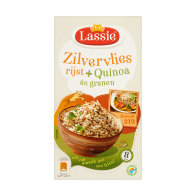 Lassie Zilvervliesrijst + Quinoa én Granen