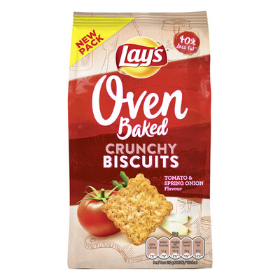 Lay's Oven biscuits tomato-spring onion