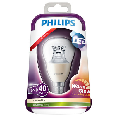 Philips Ledkogel warm dim 40W E14 220-240V
