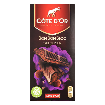 Côte d'Or Bonbonbloc truffel puur