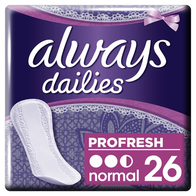 Always Dailies profresh normal inlegkruisjes