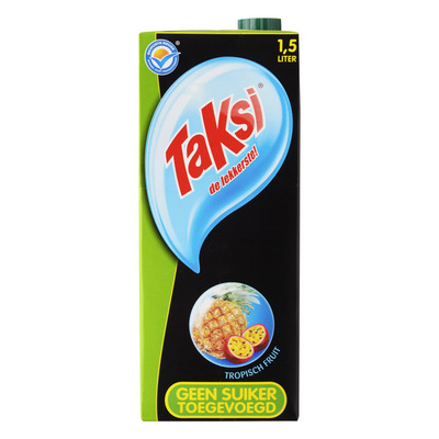 Taksi Tropisch fruit geen suiker toegevoegd