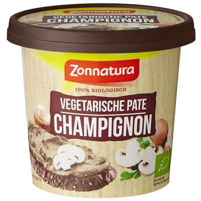 Zonnatura Vegetarisch paté champignon 100% bio