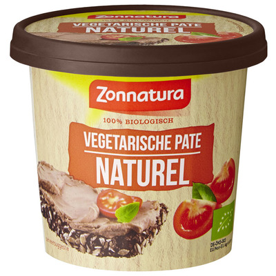 Zonnatura Vegetarisch paté naturel
