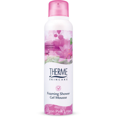 Therme Foaming shower mousse Saigon pink lotus