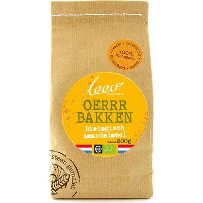 Leev Bio amandelmeel (gemalen amandelen)