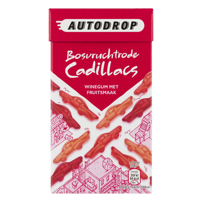 Autodrop Bosvruchtrode cadillacs