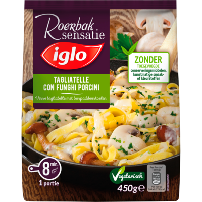 Iglo Tagliatelle bospaddenstoelen