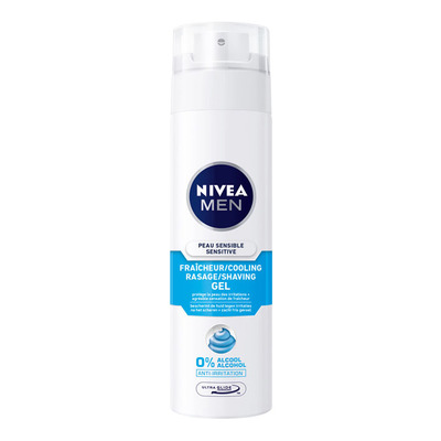 Nivea Sensitive cool shaving gel